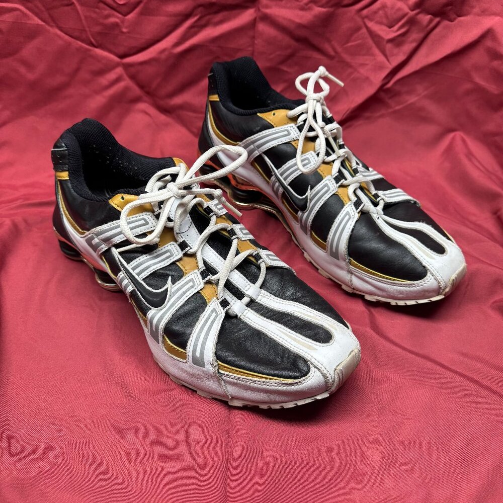 Nike Men’s Athletic Shoes Black White Gold